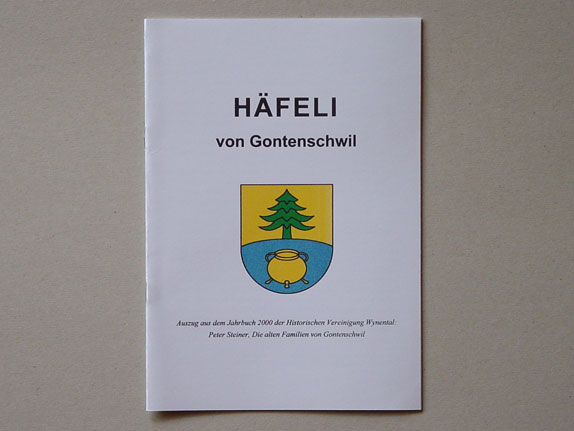 Umschlag mit Wappen