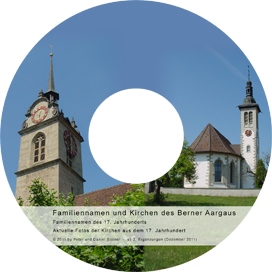 Familiennamen und Kirchen des Berner Aargaus